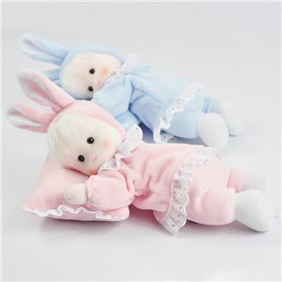 日本Sankyo18音趴睡摇头娃娃音乐盒八音盒 儿童生日创意礼物送女生