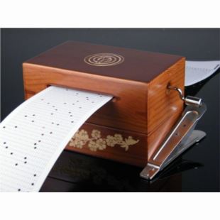 雷曼士30音木质手摇纸带DIY八音盒音乐盒创意送女生日礼物可定制精品